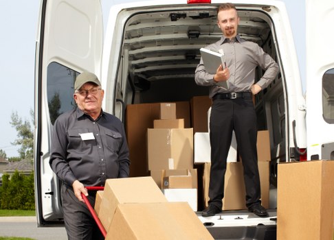 Small home move support with a van in Mitcham