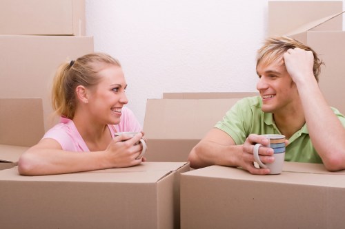 Moving team helping with home removals in Mitcham