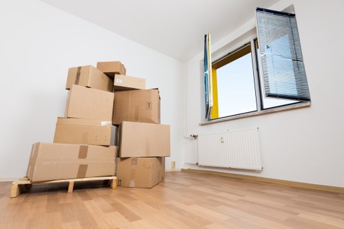 Packing and furniture handling during a Mitcham house removal