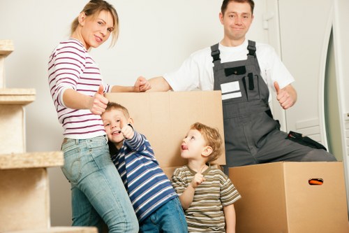 Experienced mover handling items in Mitcham